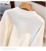Plus Size Women's Pullover Sweater, Bust 150/160, Loose, Round Neck, Plus Velvet, Knit, 200/300 Jin