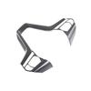 Decoration For Isuzu D-Max Dmax    Accessories Carbon Fiber Car Steering Wheel Panel Frame Cover Trim Sticker