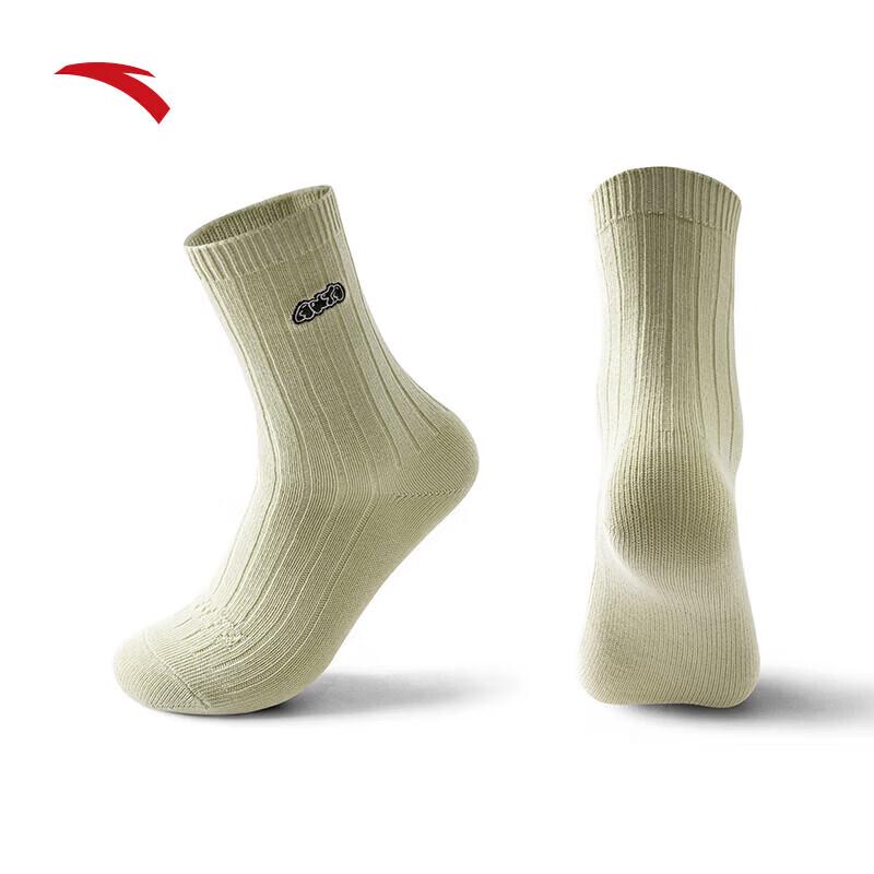 

Anta Women s Mid-Calf Combed Cotton Sports Socks One Size