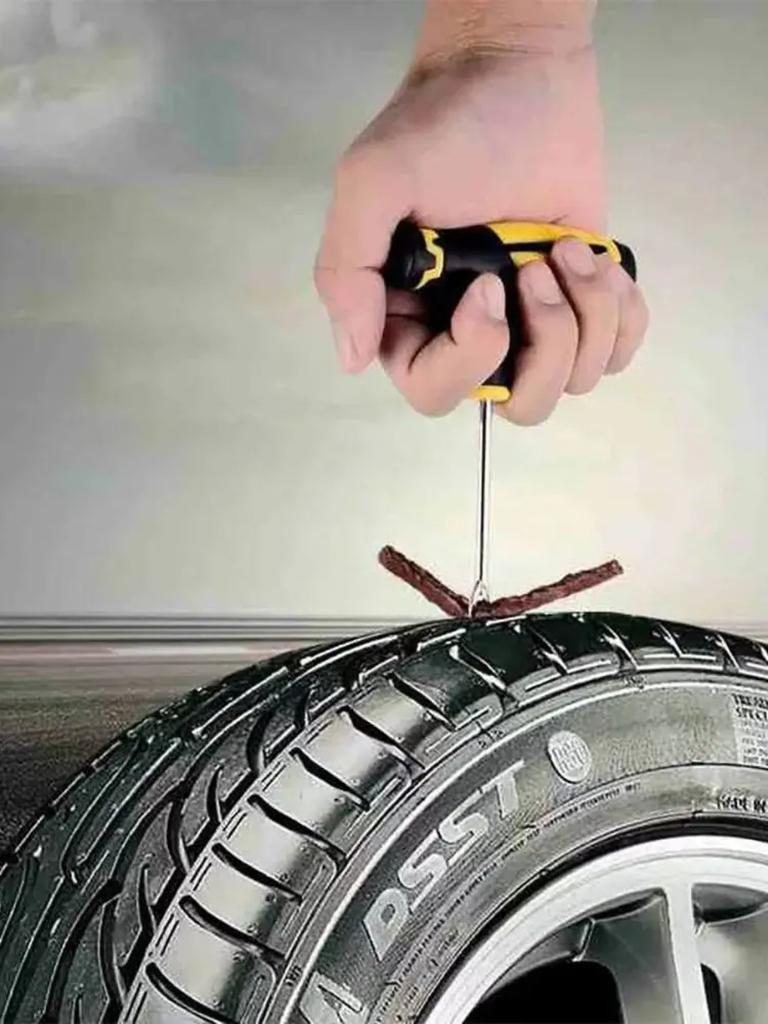 20/10 piezas Clavo de Reparación de Neumáticos al Vacío Tornillos para Pinchazos de Neumáticos Juego de Montaje para Motocicleta Reparaciones de Ruedas Tubeless Kit de Pinchazos Parches para Coche
