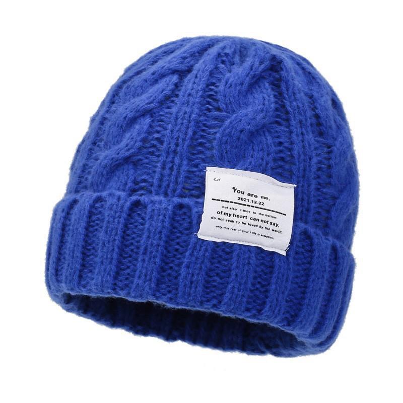 Women's Stretchy Beanie Hat Winter Skull Cap Soft Casual Headwear, Versatile Fashion, Comfortable Warm Hat