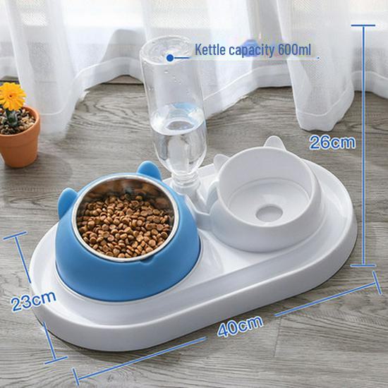 

«Автоматическая поилка и миска из нержавеющей стали для собак и кошек» Medium