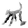Dog Action Figure Multi-jointed Movable Adjustable Elbows 3D Printed Hound Action Figure Poseable Articulated Robot Dog Model