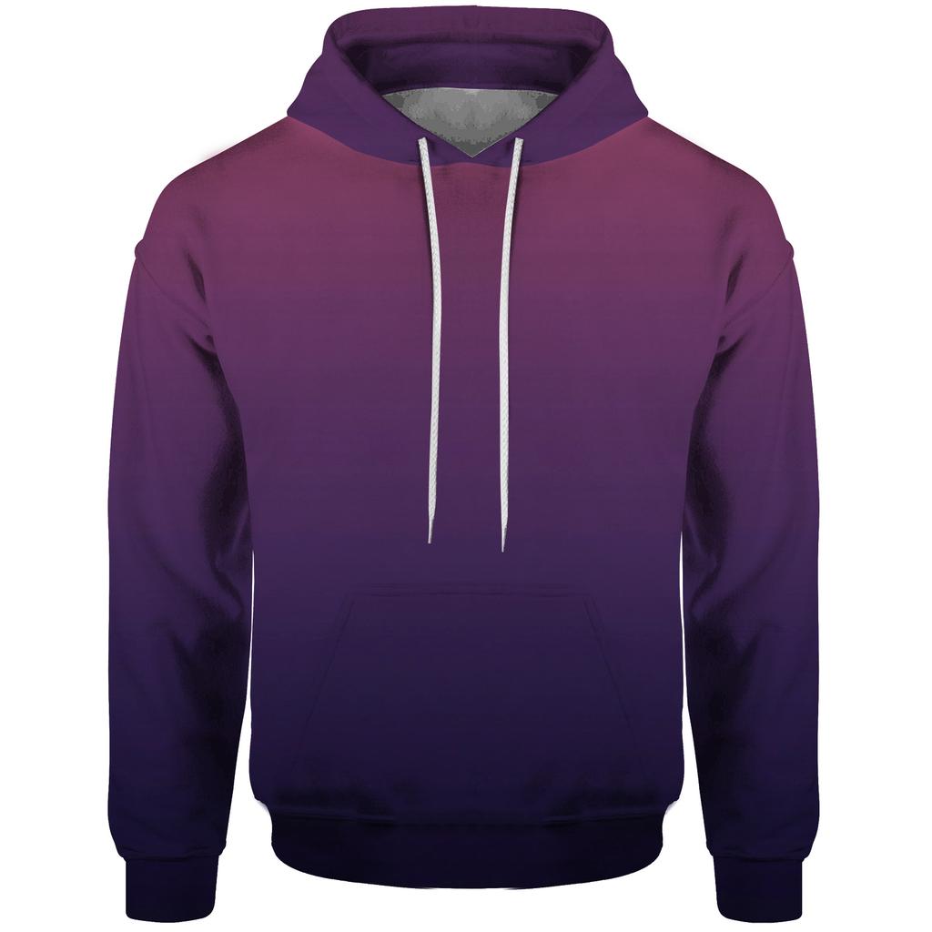 Wygodna męska bluza z kapturem, nadruk cyfrowy 3D, bluzy dla par, klasyczny jednolity kolor, nowy styl 2024