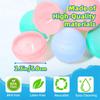 Reusable Water Balloons for Kids No Magnets Silicone Leak-Resistant Refillable Water Splash Balls Summer Water Toys for Outdoor