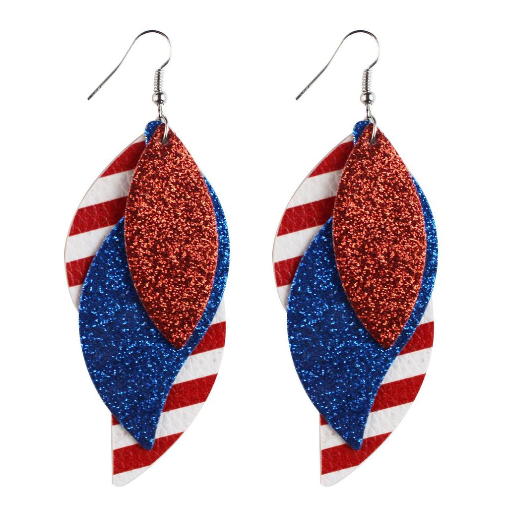 Stylish PU Leather Earrings: Creative Designs & Shapes