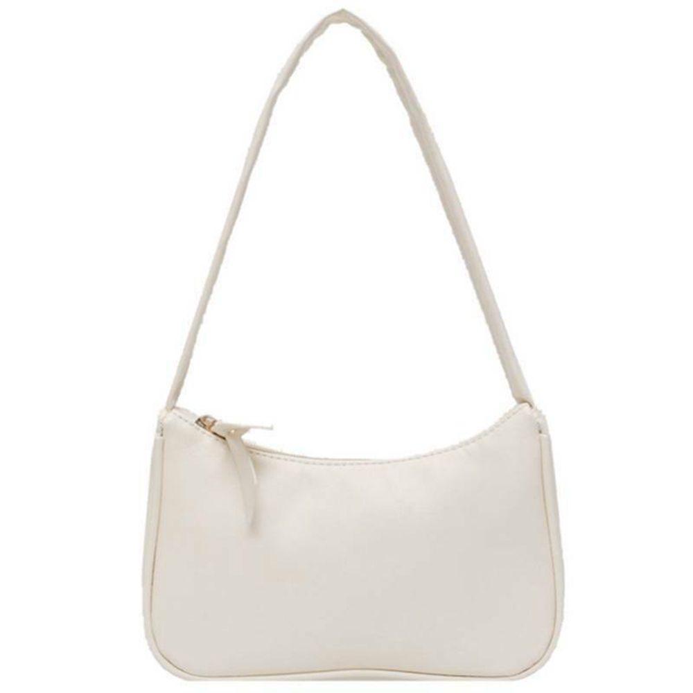 Vintage Leder-Tragetaschen Reißverschluss Schulter-Achseltaschen Mini Retro Tasche Umhängetaschen Handtaschen