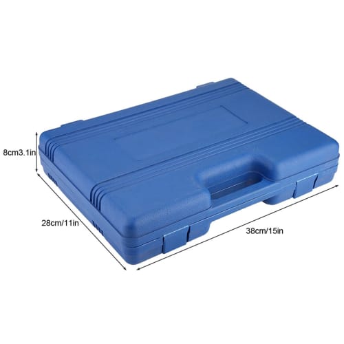 PBOHUZ Impact Sockets, 12-Piece 3/4-Inch Heavy-Duty Drive Deep Impact Socket Set (24-41mm), Chrome Vanadium Steel Professional Impact Sockets with Bla