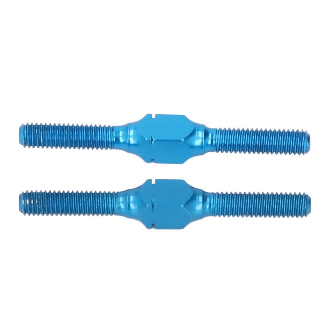 1 Pair RC Turnbuckle Shaft High Strength Lightweight Aluminum Alloy Turnbuckle Shaft for XV02 XV01