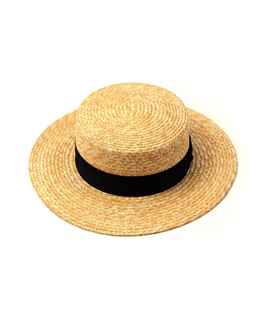 Yunibeosyeolkemiseuteuli Kangkang Flat Fedora Bk Summer Fedora