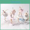 Toy Girl Dancing 3pcs Fashion Elegant Party Home Home Long Service Decoration Life Ballet Girl Cake Picks