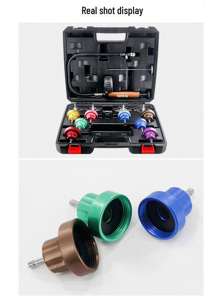 YATO Coolant Vacuum Pressure Changer & Leak Tester Tool for Automobiles