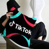 TTikToks Logo Decorative Room Aesthetics Pillow Case Home Decor Bedroom Sofa Bed Couch Pillow Cover x