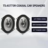 Car Speakers, 2 Coaxial Car Speakers, 5x7 Inch 380W 4 Ohm Coaxial Car Speakers, Alto-Treble Car Speaker Replacement for Car Sound System