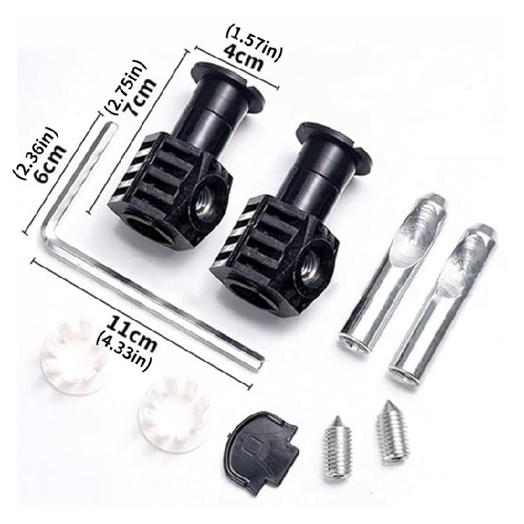 Toilet Hanging Screws Wall Hung Toilet Fixing Bolts Toilet Bowl Accessory Connector Tool Fittings Easy Installation