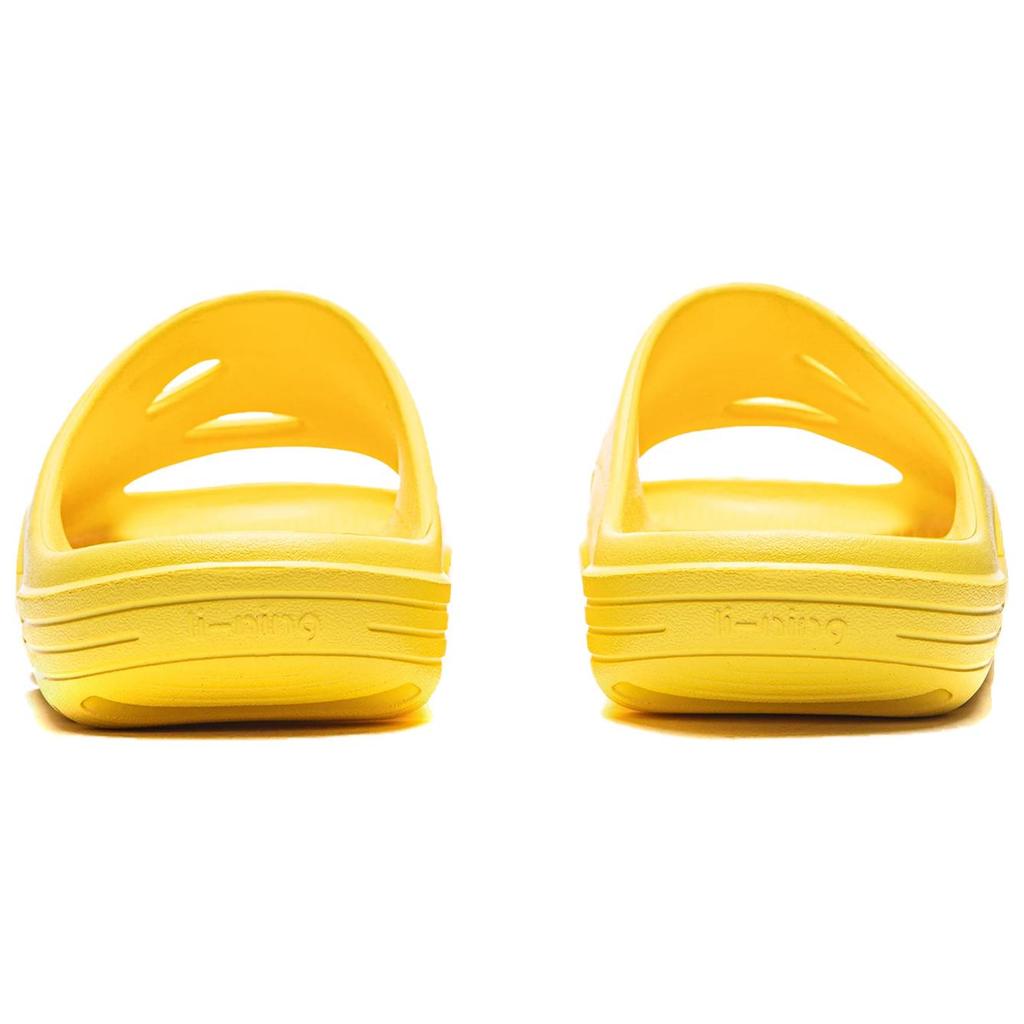 Li Ning Badminton Collection Slide Slippers Unisex Yellow AYCV001-2