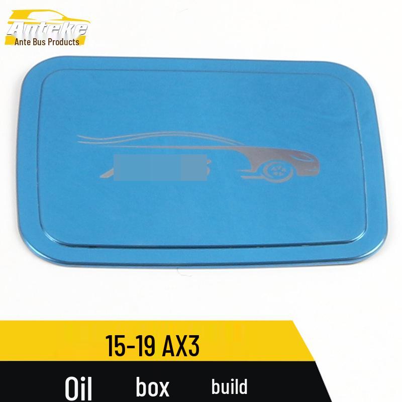 Stainless Steel Fuel Tank Cap Cover for Dongfeng Fengshen AX3 (2015-2019)