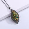 Gem Crystal Natural High-End Pendant Necklace Pendant Green Designer Craftsmanship Retro, Please Consult Customer Service Copper