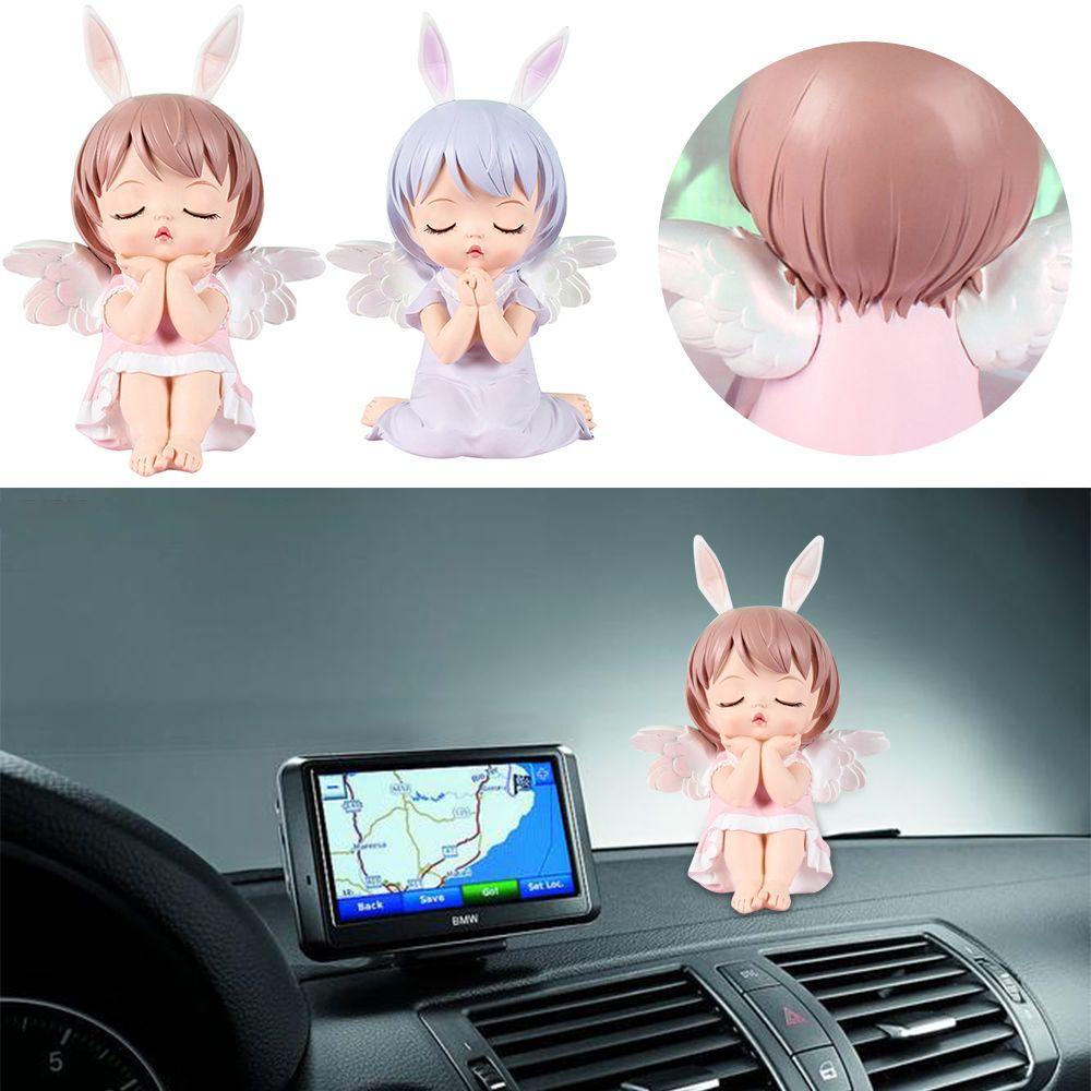 

Комната, офисный стол, садовый декор, украшение для дома, торт, ангел, детская скульптура из смолы, статуя, орнамент