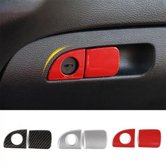 Dashboard Storage Grab Handle Cover Button Trim for Dodge Challenger 2015-
