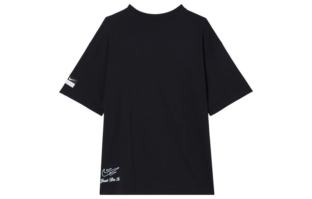 Nike T-Shirts Damen Schwarz Rundhals FZ1147-010