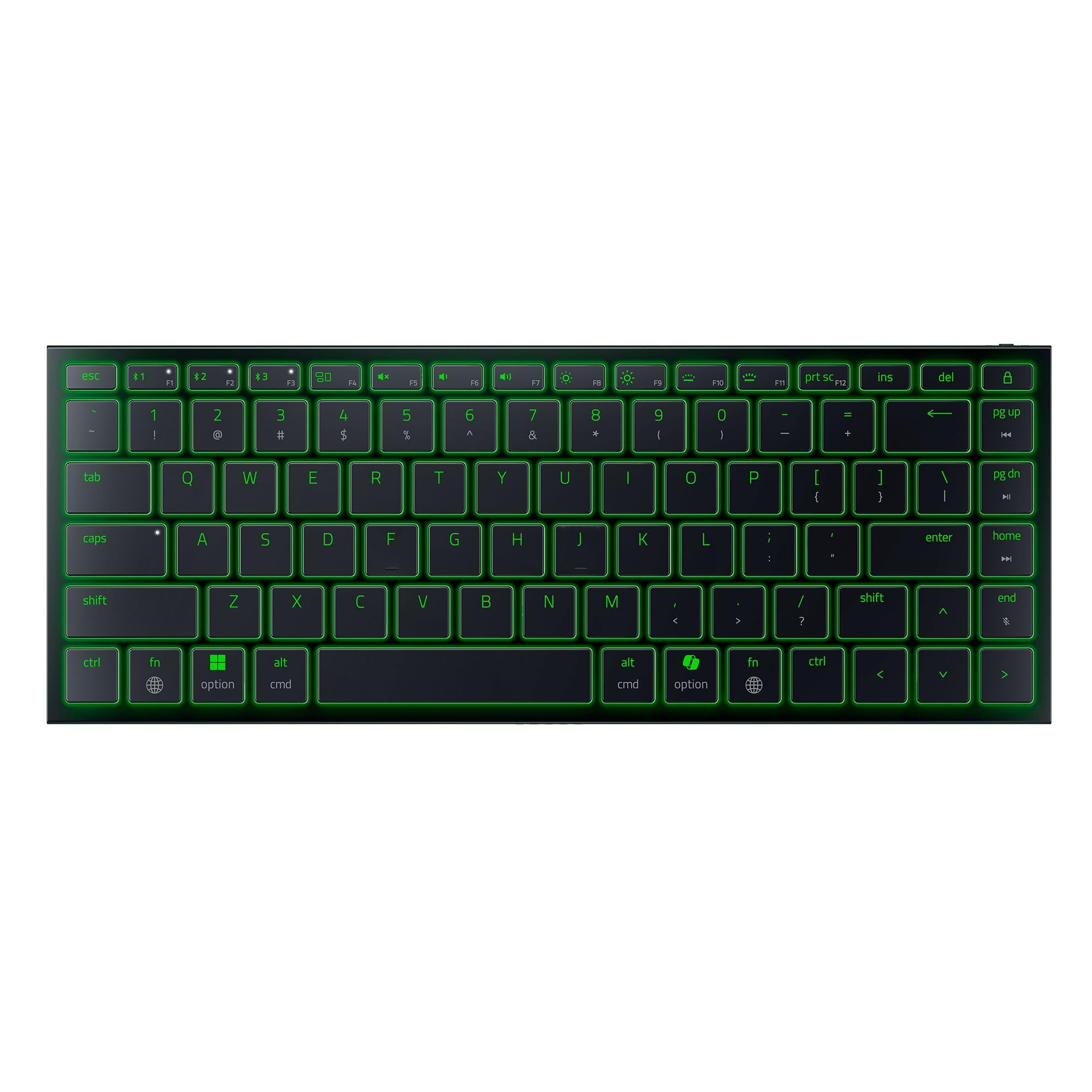 

Razer Joro Portable Wireless Gaming Keyboard with Chroma RGB SNAP Bluetooth Compatible with Windows and English Layout Japanese Distributor TAP, чорний