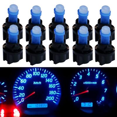 10 Pezzi Universale T5 W1.2W W2X2.6d 27 74 85 18 COB Interno Auto LED Cruscotto Lampadina Auto Quadro Strumenti Lampada Accessori