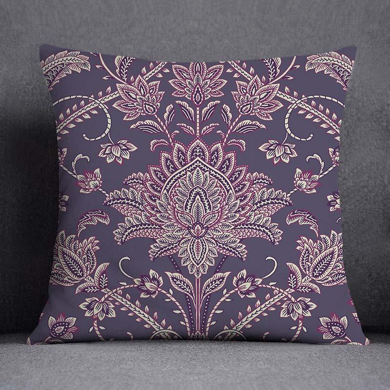 Kleine Frische Serie Muster Dekorative Kissenhülle Quadratische Kissenhülle Heim- Büro-Dekoration (45cm * 45cm)