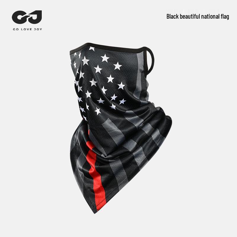 Sommerskjerf i issilke med solskjerming for sykling: Pustende, Hurtigtørkende Nakke- og Solbeskyttelse XTJ30