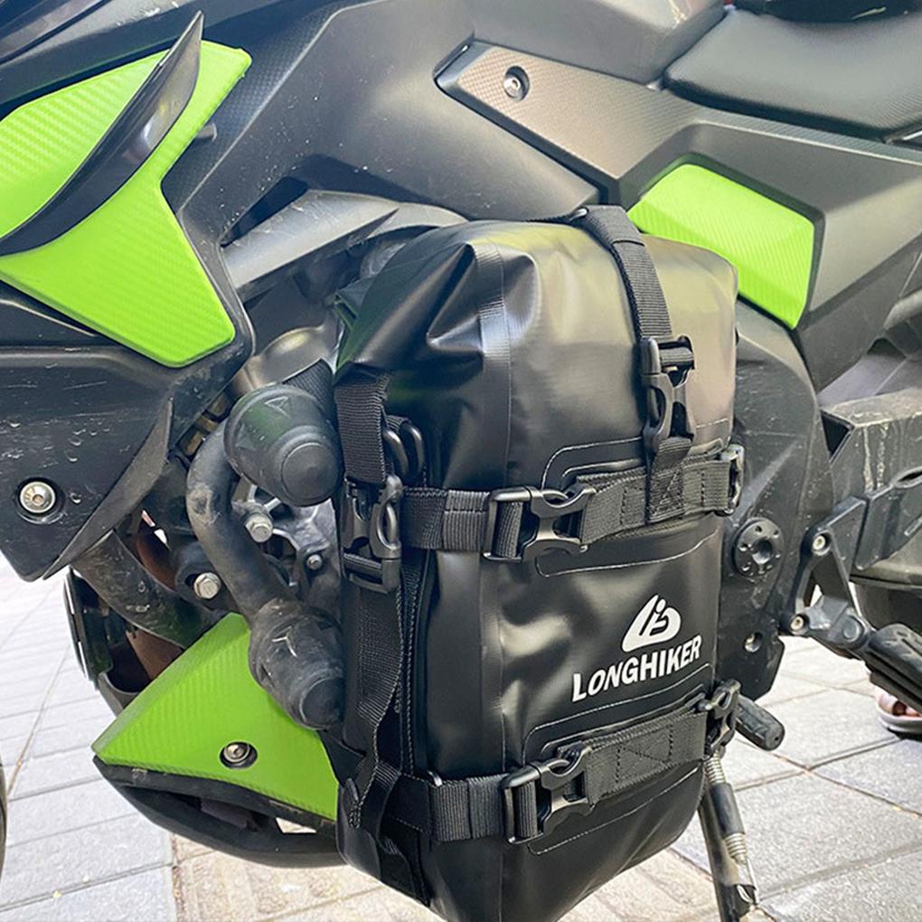 Telaio Paraurti Moto Barre Laterali Antiurto Borsa Impermeabile Zaino da Viaggio