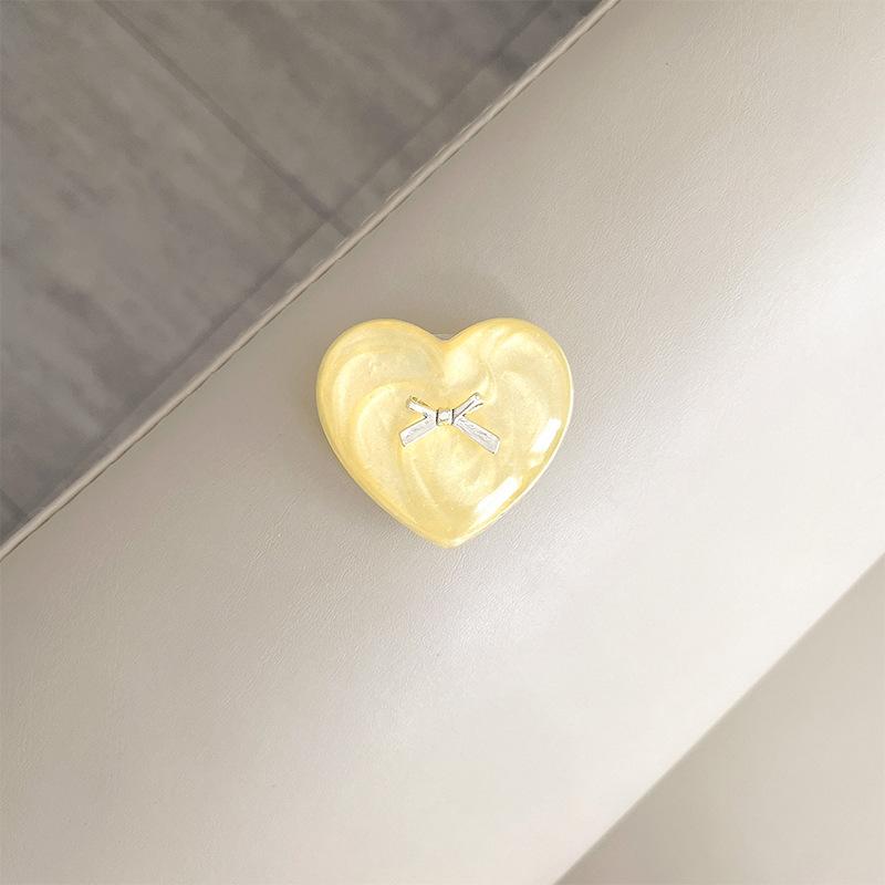 Bow Tie Three-Dimensional Love Mobile Phone Airbag Bracket Paste Retractable Lazy Portable Support Frame