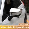 For Mitsubishi Eclipse Cross 2018  Accessories ABS Left/Right Car Rearview Mirror Cover Side Wing Cap Shell Case Trims