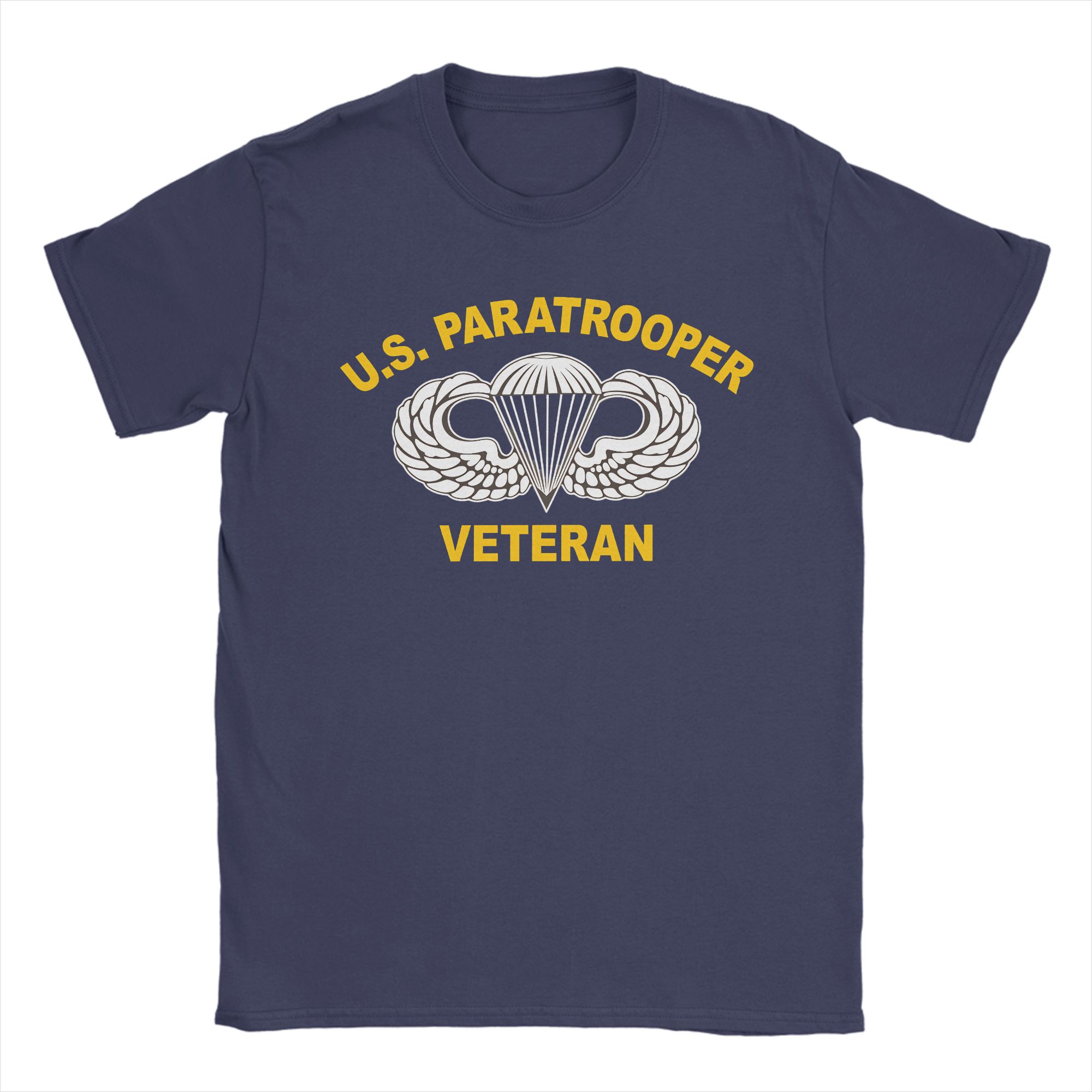 

Mens US airborne parawings TShirts 100 Cotton Top Tees Summer Vintage Short Sleeve TShirt O Neck Harajuku Casual Tshirt 4XL