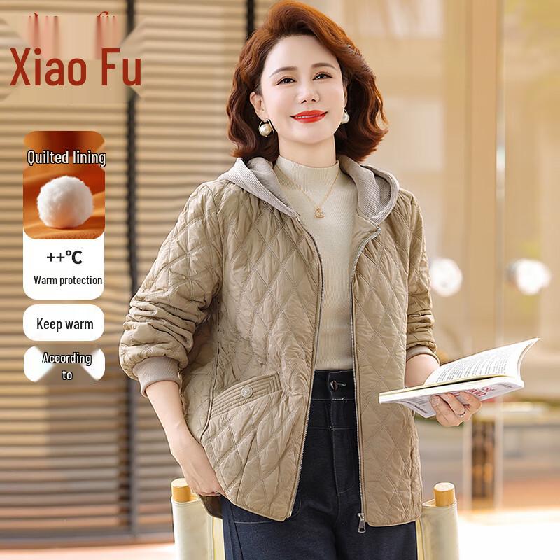 

Xiao Fu 2025 Women s Hooded Winter Cotton Coat 3XL