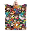 H-harryed Blanket Fleece Print P-Potters Portable Ultra-Soft Throw Blanket for Sofa Car Rug Piece