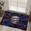 Diseño del Bayern de Múnich Alfombra de Terciopelo de Cristal Acogedora No?Alfombra Estampada Antideslizante Para Dormitorio Sala de Estar Entrada