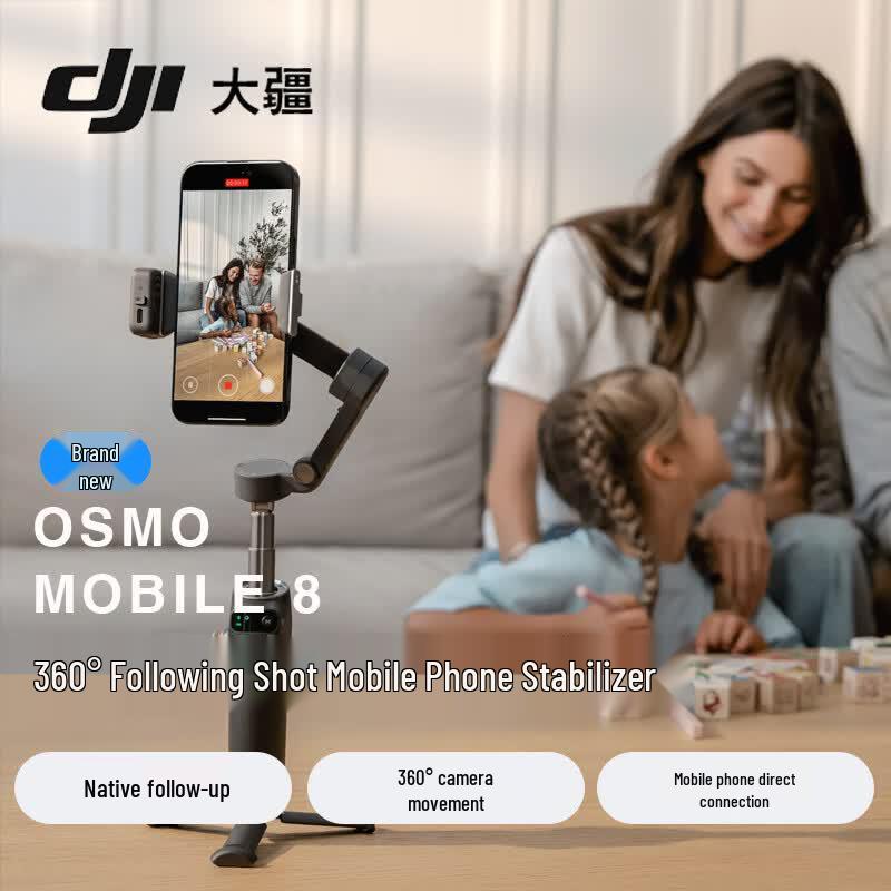 DJI Osmo Mobile 8 Handheld Gimbal Stabilizer