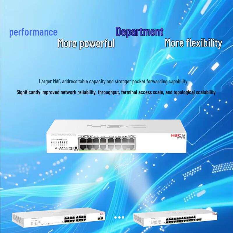 H3C US110-16G 16-Port Gigabit Cloud Managed Switch