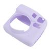 Instant Camera Silicone Protective Case for SE Wear Fall Resistant Soft Shell Pure Color Purple