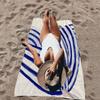 Abstract Woman Artwork Microfiber Beach Towel Absorbent Quick Dry Soft Yoga Swimming Resort Mountain Climbing Towel