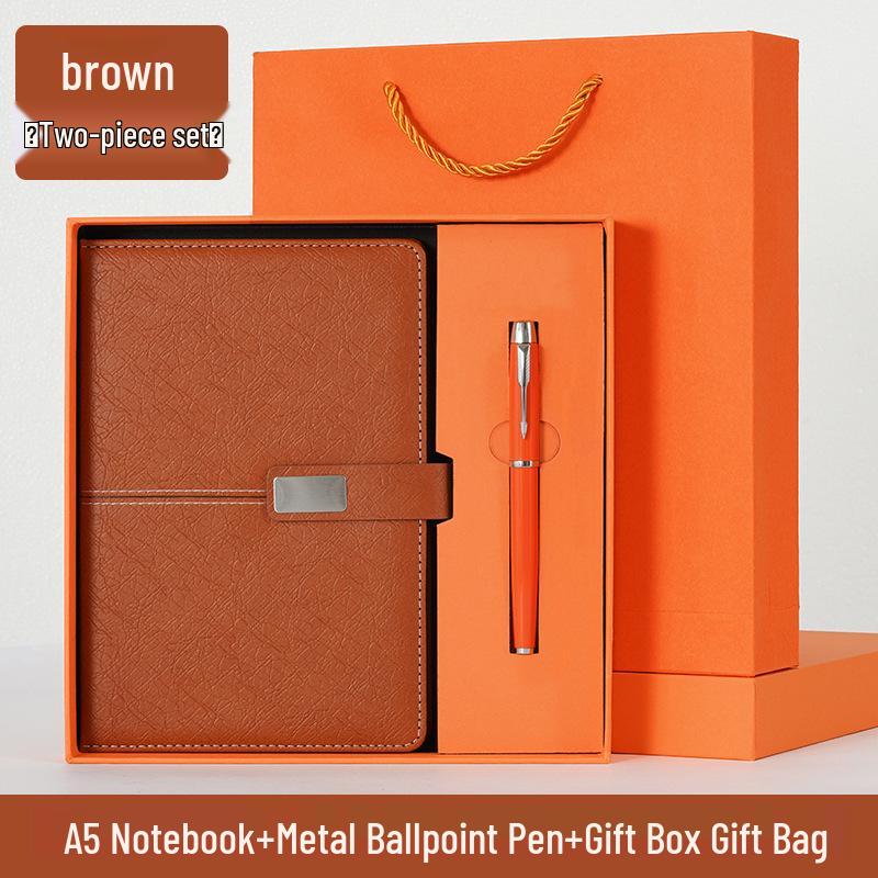 Customized Insulated Cup & Notebook Gift Set for High-End Business Meetings and Souvenirs