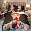 Anime SPY FAMILY Anya Bedding Set Single Twin Full Queen King Size Bed Set Kids Bedroom Duvetcover Duvet Cover Pillowcase