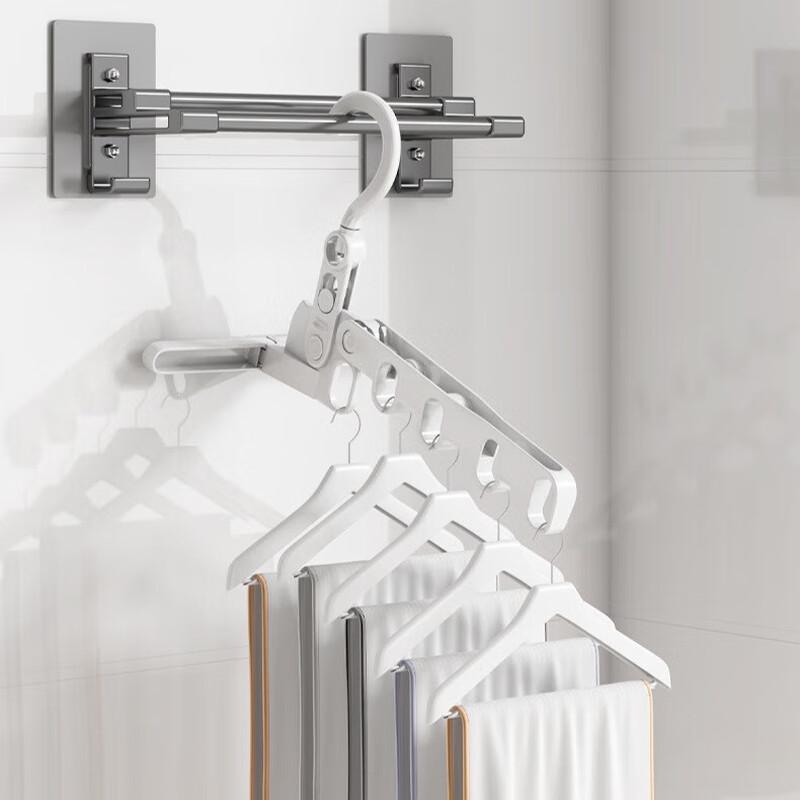 OLOMM Foldable Travel Clothes Hanger