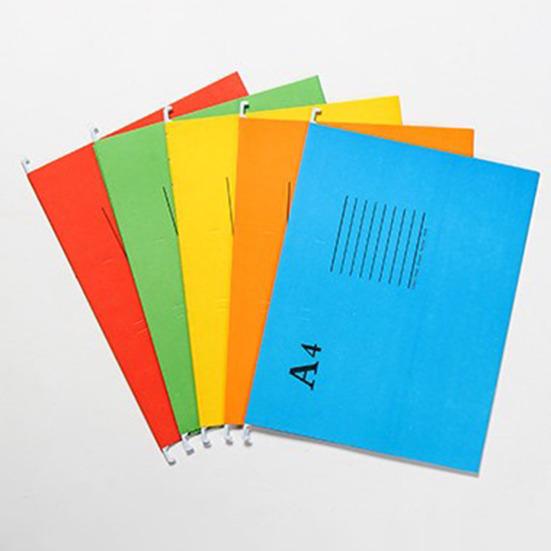 20Pcs Hanging File Folders Document with File Tabs Easy Identification Organizer Clip Board Assorted