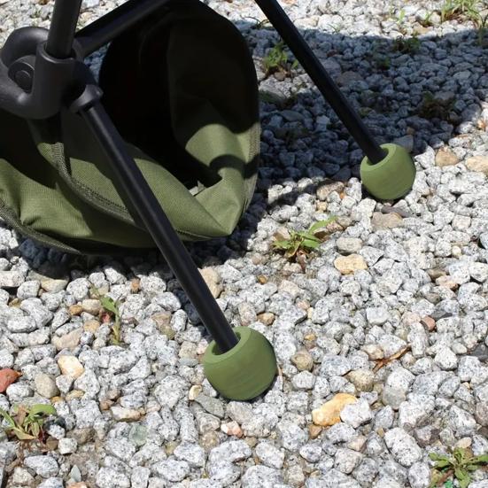 4-teilige Fußschützer für Campingstühle, Möbelfußkappen, verschleißfest, stabil, rutschfest, einfach zu installierende Stuhlbeinabdeckungen