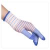 Breathable, Knitted, Protective Gloves, Striped, Anti Slip Gloves, Wear-resistant, Work Gloves, High Elasticity, Nylon Gloves