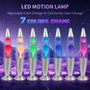 Lampe Lave LED - CELLUSTOP - Multicolore - 7 Couleurs - Design Rétro - 25W