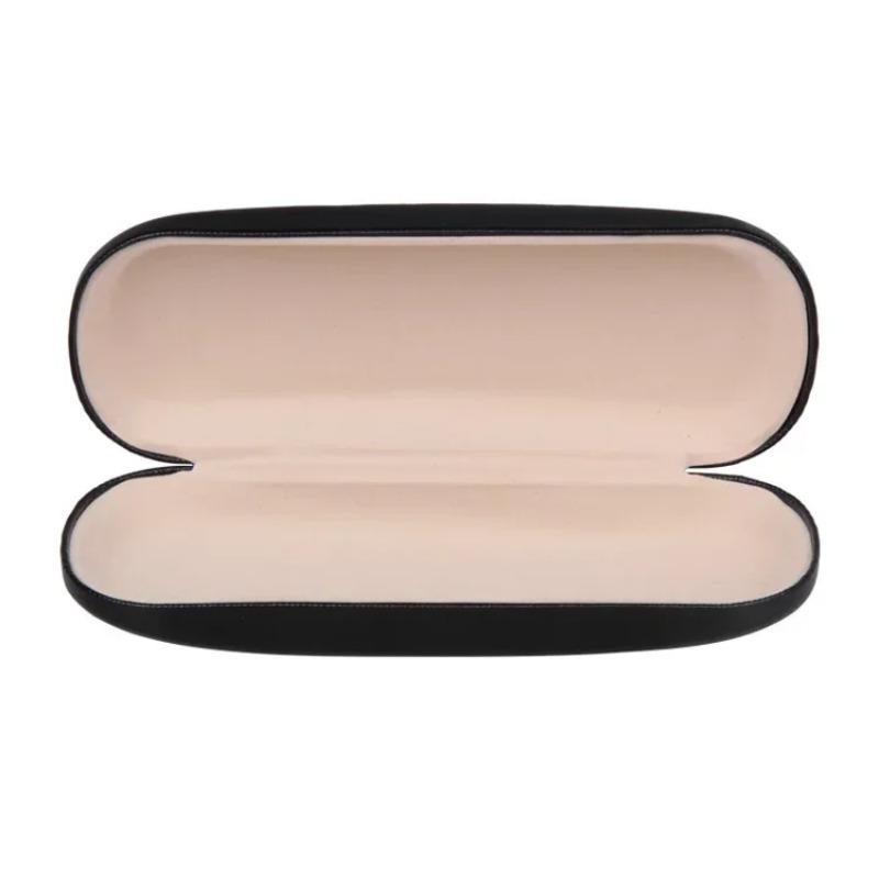 PU Leather Hard Glasses Case for Men And Women - Protective Eyeglass Case for Reading Glasses