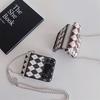 Applicable to Samsung ZFlip3 oblique span diamond mobile phone case P50Pocket lock card bag zflip4 protective case