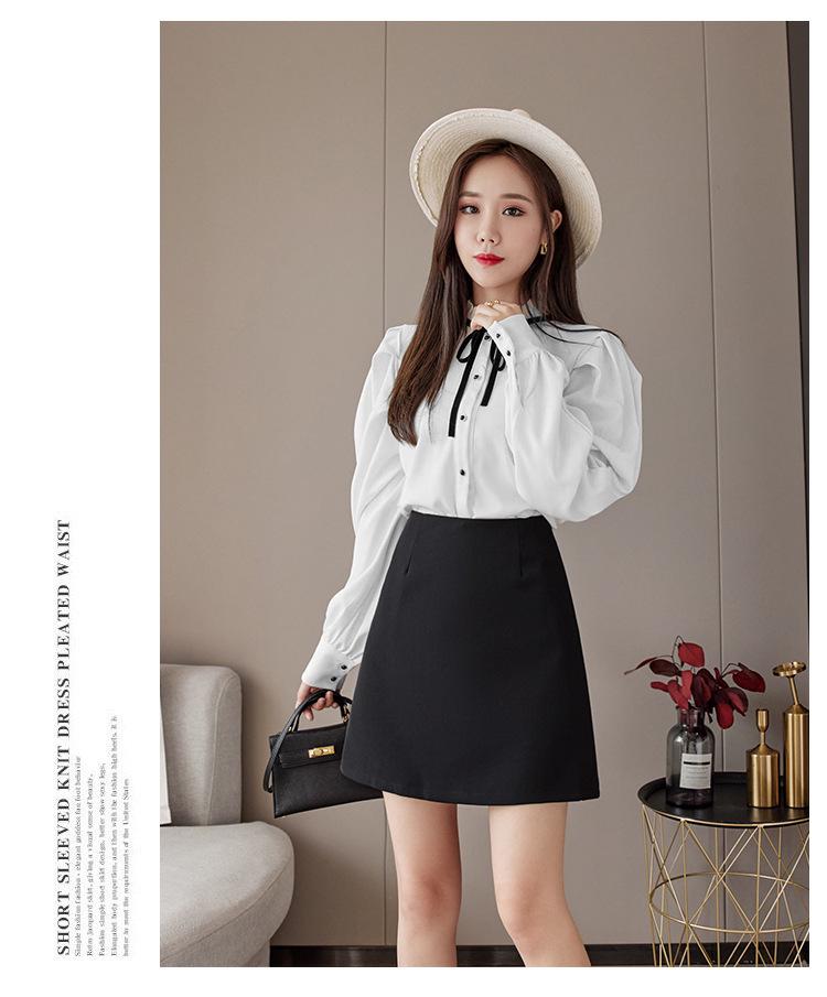 2024 High Waist Plus Size Black Midi Skirt for Women - Summer A-Line, Anti-Exposure, Slit, Slimming, Hip-Hugging Design